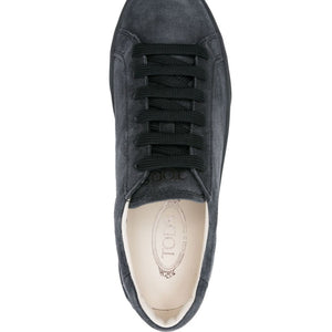 Tod's Logo-Embossed Suede Sneakers