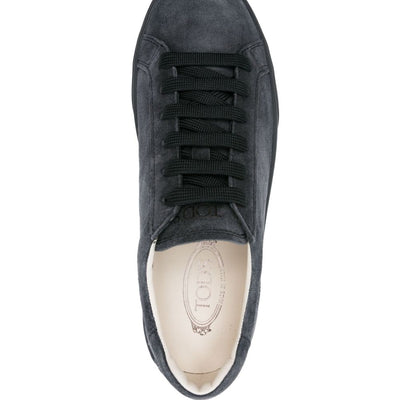 Tod's Logo-Embossed Suede Sneakers