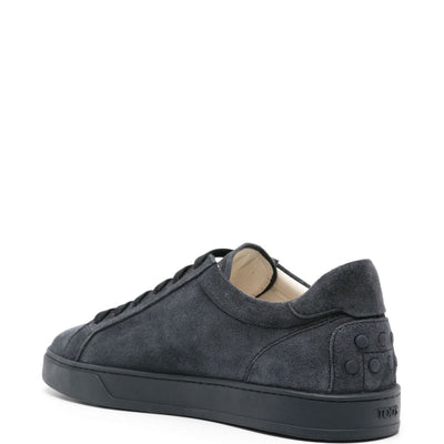 Tod's Logo-Embossed Suede Sneakers