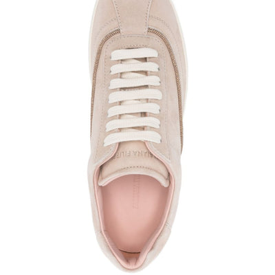 Fabiana Filippi suede leather sneakers