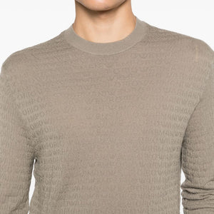 Emporio Armani Wool crewneck sweater