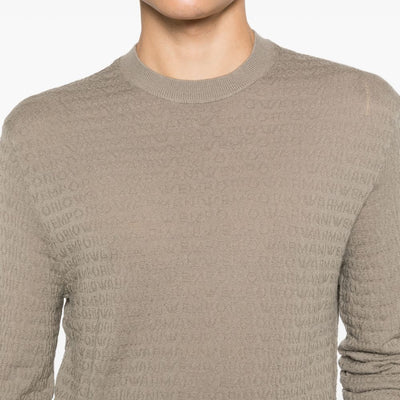 Emporio Armani Wool crewneck sweater