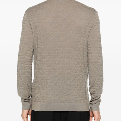 Emporio Armani Wool crewneck sweater