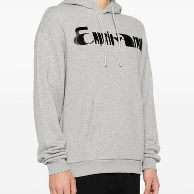 Emporio Armani Logo cotton hoodie