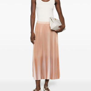 Fabiana Filippi Pleated long skirt