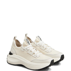 Tod'S Fabric and Leather Sneakers