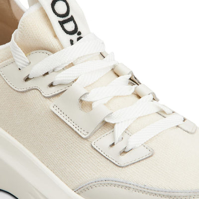 Tod'S Fabric and Leather Sneakers