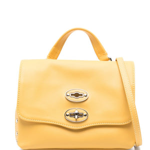 Zanellato Postina® Baby Bag In Smooth Yellow Sole Leather