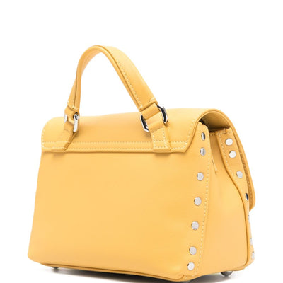 Zanellato Postina® Baby Bag In Smooth Yellow Sole Leather