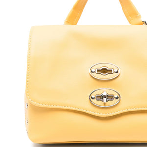 Zanellato Postina® Baby Bag In Smooth Yellow Sole Leather