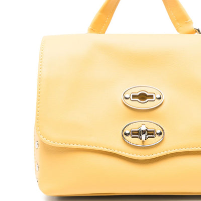 Zanellato Postina® Baby Bag In Smooth Yellow Sole Leather