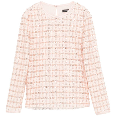 Emporio Armani Embroidered top