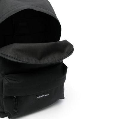 Balenciaga Explorer Backpack In Black Recycled Nylon