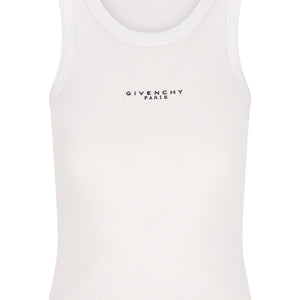 Givenchy Logo cotton tank top