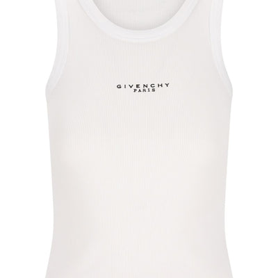 Givenchy Logo cotton tank top