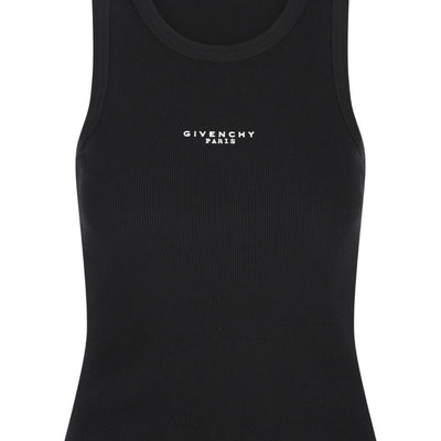 Givenchy Logo cotton tank top