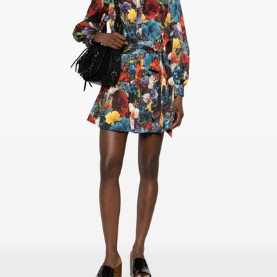 Alice + Olivia Printed shirtdress
