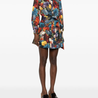 Alice + Olivia Printed shirtdress