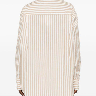Iro Azaloa striped cotton blouse