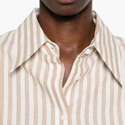 Iro Azaloa striped cotton blouse