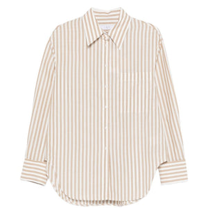 Iro Azaloa striped cotton blouse
