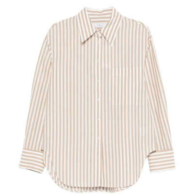 Iro Azaloa striped cotton blouse