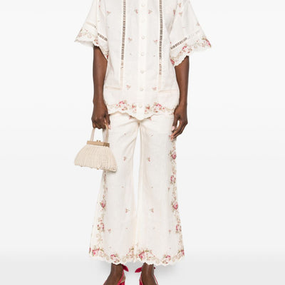 Zimmermann Patience linen trousers