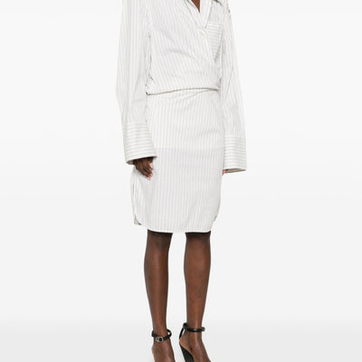 Iro Lazul striped cotton dress