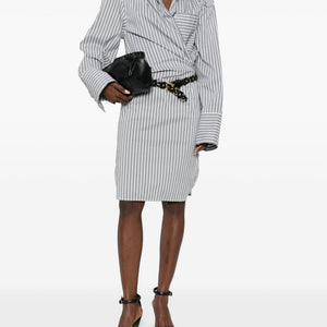 Iro Lazul striped cotton dress