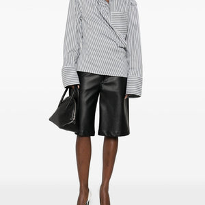 Iro Lace striped cotton shirt