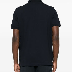 Stone Island Logo cotton polo shirt