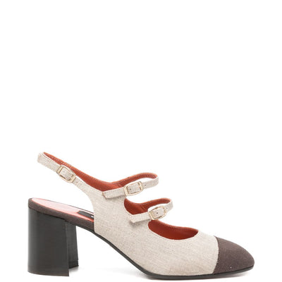 Carel Paris Papaya slingback pumps
