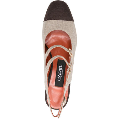 Carel Paris Papaya slingback pumps