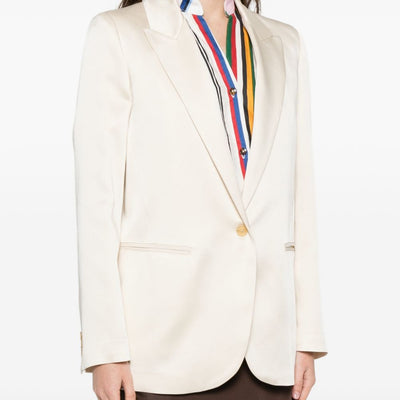 Forte Forte Single-breasted blazer jacket