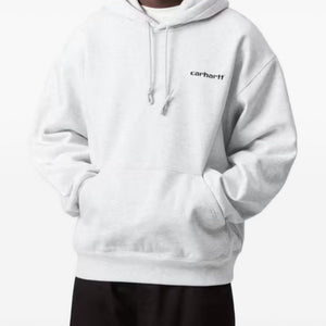 Carhartt Wip Pre Silk & Nylon Logo cotton hoodie