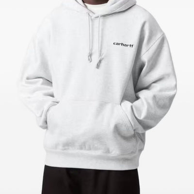 Carhartt Wip Pre Silk & Nylon Logo cotton hoodie