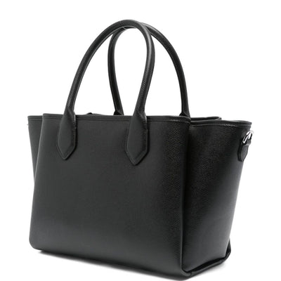 Emporio Armani Medium Shopper Bag With Palmellato Finish