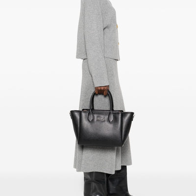 Emporio Armani Medium Shopper Bag With Palmellato Finish