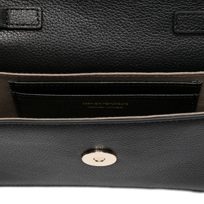 Emporio Armani Mini Bag In Tumbled Leather
