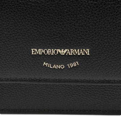 Emporio Armani Mini Bag In Tumbled Leather