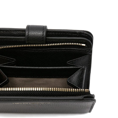 Emporio Armani Tumbled-Leather Bi-Fold Wallet