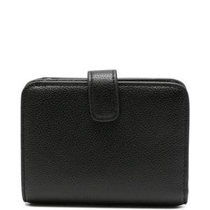 Emporio Armani Tumbled-Leather Bi-Fold Wallet