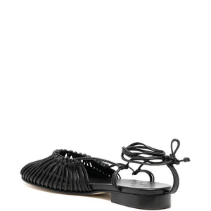 Hereu Mantera knotted leather sandal