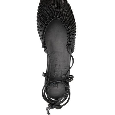 Hereu Mantera knotted leather sandal