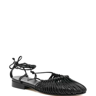 Hereu Mantera knotted leather sandal