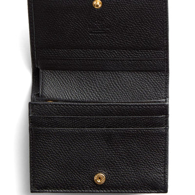 Valentino Garavani-VLogo Signature Grainy Calfskin Wallet