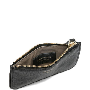 Emporio Armani Myea Deer-Print Card Holder With Zip