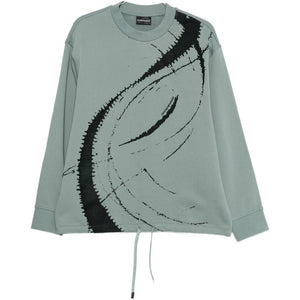 Emporio Armani Cotton crewneck sweathisrt