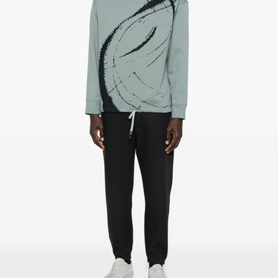 Emporio Armani Cotton crewneck sweathisrt