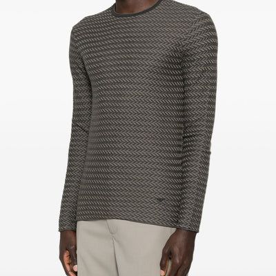 Emporio Armani Wool crewneck sweater